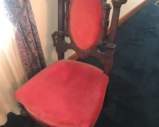 Antique Parlor Chair $ 74.00