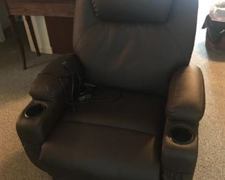 Pride Electric Recliner / Massage Chair $ 398.00 - right side arm rest is loose.  