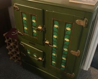 Antique Painted Ice Chest $ 158.00