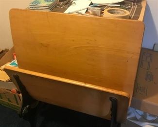 Antique School Desk $ 88.00
