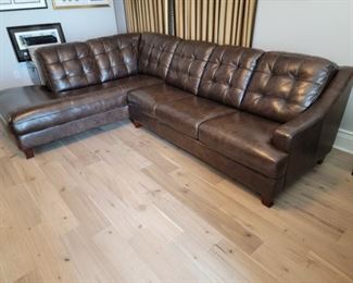 $1500 Bassett Mercer Chaise 5ftX10ft Sofa