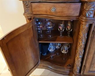 Shelves are adjustable