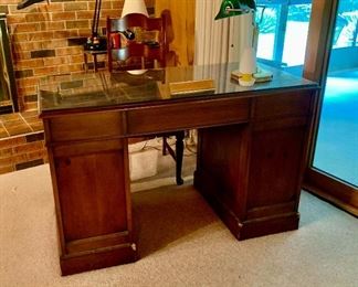 Solid Cherry Wood Desk - Like new