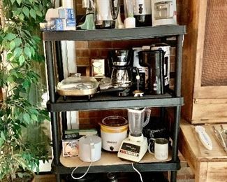 Small Kitchen Appliances; Hamilton Beach Milk Shake Maker; Coffee Pots, Blender, crock pots