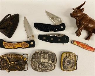 Pocket Knives & Belt Buckles