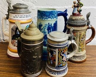 Beer Stein Mugs 