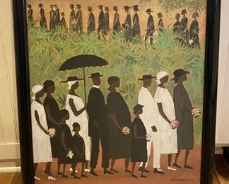 Lithograph on Canvas ELLIS WILSON TURNING POINT • THE HARLEM RENAISSANCE