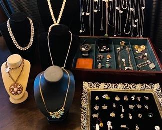 Vintage to Modern Jewelry Selection; Costume & Sterling Silver, Necklaces, Rings, Sterling Charms, Earrings, Watches & more!