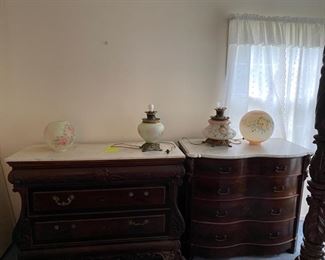 this monogrammed dresser has 5 hidden compartments