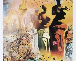 Dali Hallucinogenic Toreador Lithograph