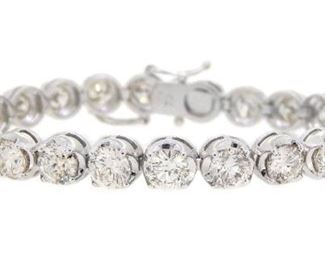 13.51ct Diamond Bracelet