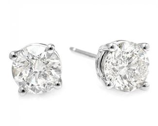 3.18ct Diamond Stud Earrings