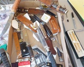 Lots of Collectible KNIVES  