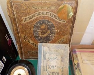 A couple of very old antique books
