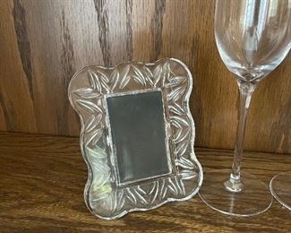 Waterford crystal picture frame...