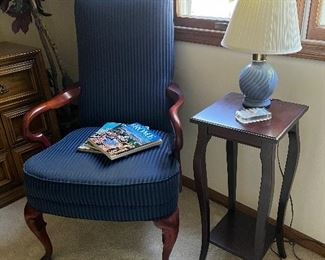 Side chair and side table