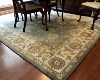 Arden Loft handmade 100% wool 8 x 10 area rug