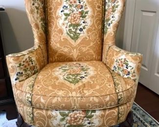 Sherrill winged back chair