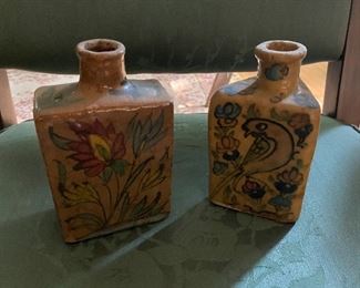 A LARGE SELECTION OF ASIAN ITEMS: VASES, ART, LAMPS, SNUFF BOTTLES, FURNITURE 
