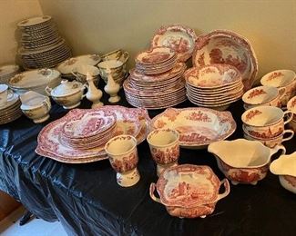 DIAMOND HAND PAINTED CHINA 