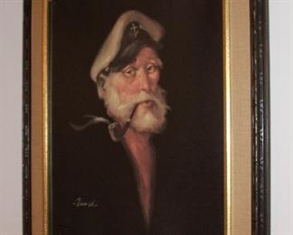 Vintage Sea Captain Print