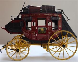 Franklin Mint Wells Fargo Stagecoach