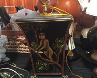 Monkey lamp!!