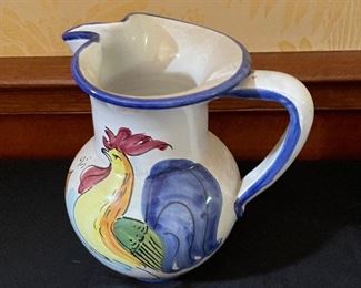 Rooster pitcher.