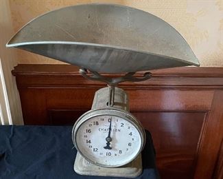 Antique scale.
