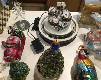 Holiday decorations.