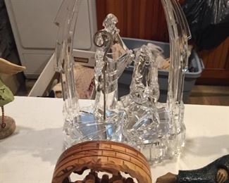 Nativity sets.