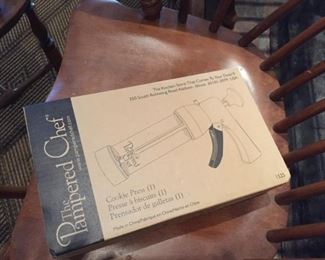 Pampered Chef Cookie Press.
