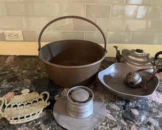 Antique cookie items.