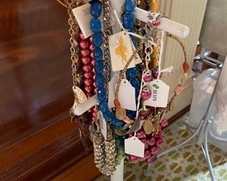 Nice selection of costume jewelry.