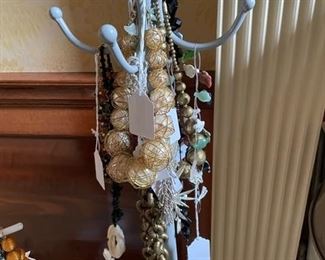 Nice selection of costume jewelry.