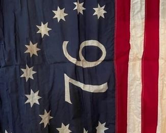 1976 replica flag.