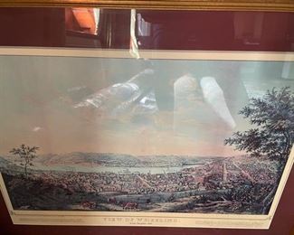 Historic Alexandria painting.