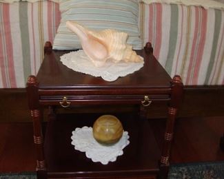 BOMBAY TABLE WITH PULL OUT WRITING SLIDE