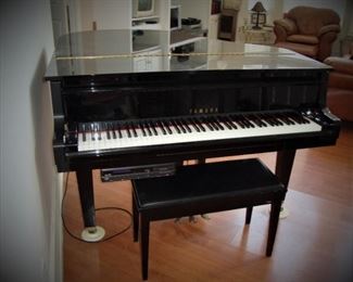 YAMAHA GRAND - BREATHTAKING! THIS FABULOUS PIANO IS EQUIPPED WITH A PIANO DISC.  THIS ITEM IS AVAILABLE TO BE PRE-SOLD.