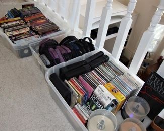 CD'S, DVD'S, VHS