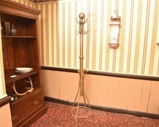 Brass Coat Rack