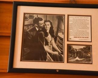 Framed Gone With The Wind Photographs