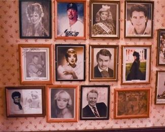 Group Lot Of Autographed Photos