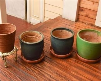 Group Lot Of Planters