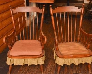 Pair Of Spindle Back chairs