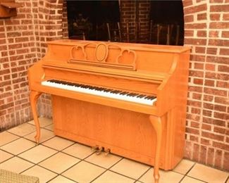 Samik Oak Spinet Paino