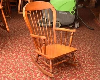 Spindle Back Rocking Chair
