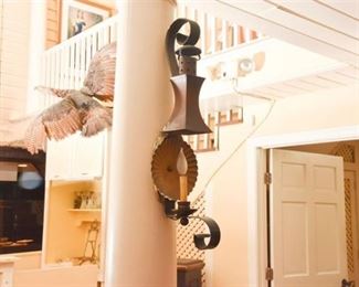 Two 2 Tin Wall Lanterns