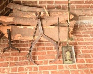 Vintage Fireplace Tools