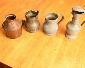 Vintage Metal Vessels